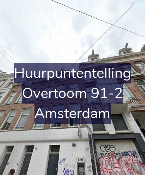 Foto gevel Huurpuntentelling voor Overtoom 91-2, Amsterdam