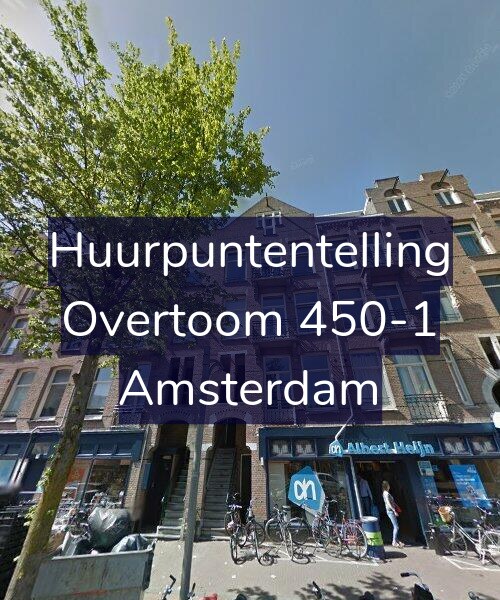 Foto gevel Huurpuntentelling voor Overtoom 450-1, Amsterdam