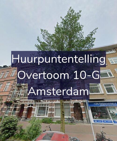 Foto gevel Huurpuntentelling voor Overtoom 10-G, Amsterdam