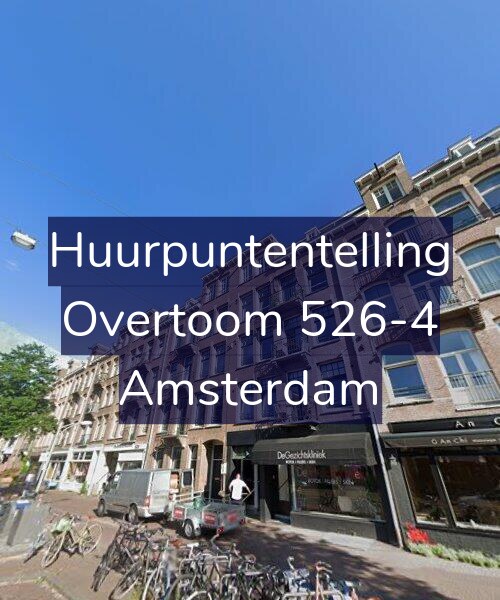 Foto gevel Huurpuntentelling voor Overtoom 526-4, Amsterdam