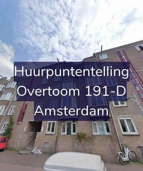 Foto gevel Huurpuntentelling voor Overtoom 191-D, Amsterdam