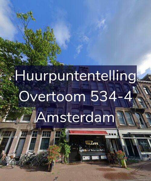 Foto gevel Huurpuntentelling voor Overtoom 534-4, Amsterdam