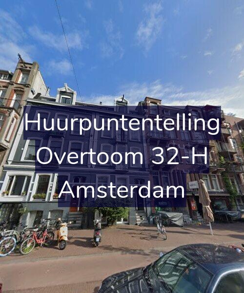 Foto gevel Huurpuntentelling voor Overtoom 32-H, Amsterdam