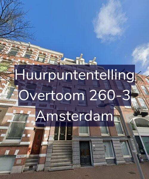 Foto gevel Huurpuntentelling voor Overtoom 260-3, Amsterdam
