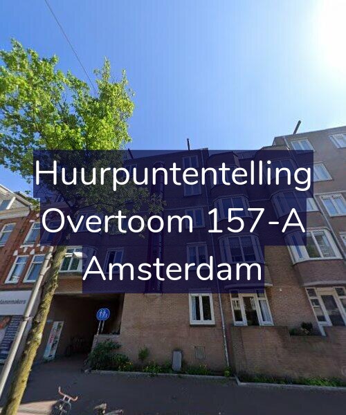 Foto gevel Huurpuntentelling voor Overtoom 157-A, Amsterdam