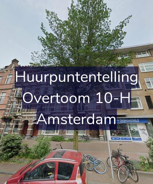 Foto gevel Huurpuntentelling voor Overtoom 10-H, Amsterdam