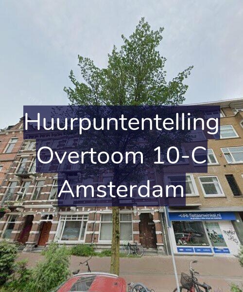 Foto gevel Huurpuntentelling voor Overtoom 10-C, Amsterdam