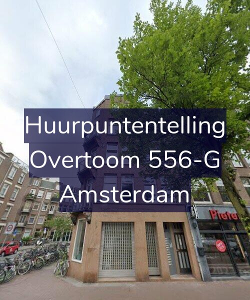 Foto gevel Huurpuntentelling voor Overtoom 556-G, Amsterdam