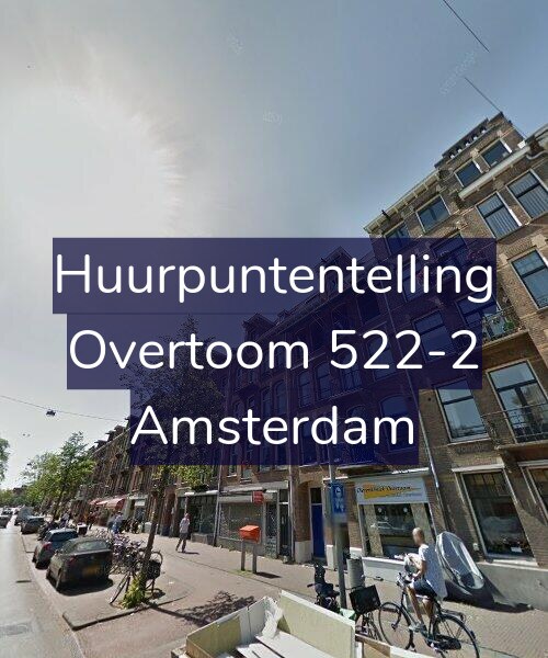 Foto gevel Huurpuntentelling voor Overtoom 522-2, Amsterdam