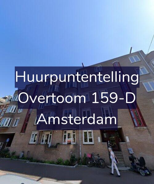 Foto gevel Huurpuntentelling voor Overtoom 159-D, Amsterdam