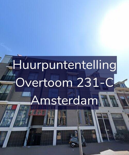 Foto gevel Huurpuntentelling voor Overtoom 231-C, Amsterdam