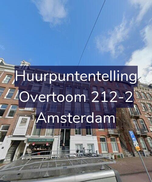 Foto gevel Huurpuntentelling voor Overtoom 212-2, Amsterdam