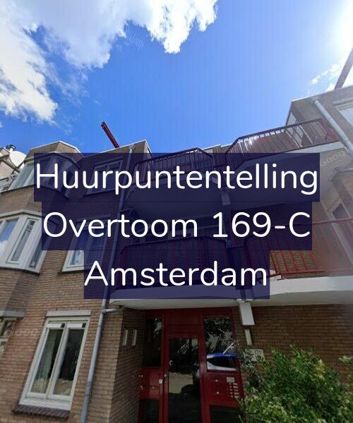 Foto gevel Huurpuntentelling voor Overtoom 169-C, Amsterdam