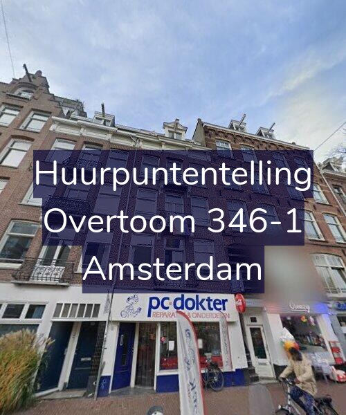 Foto gevel Huurpuntentelling voor Overtoom 346-1, Amsterdam