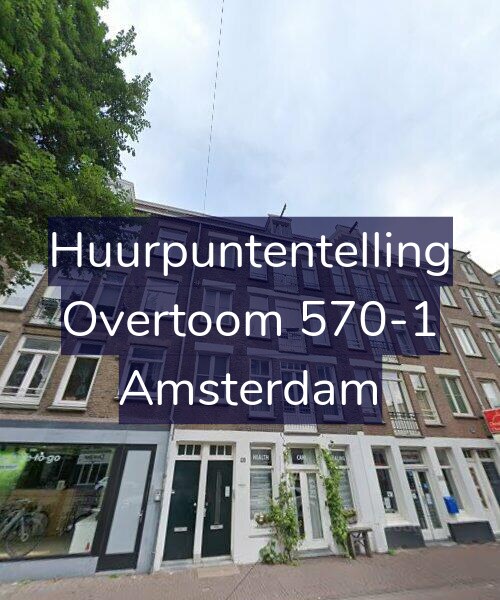 Foto gevel Huurpuntentelling voor Overtoom 570-1, Amsterdam