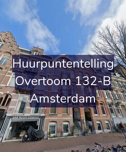 Foto gevel Huurpuntentelling voor Overtoom 132-B, Amsterdam