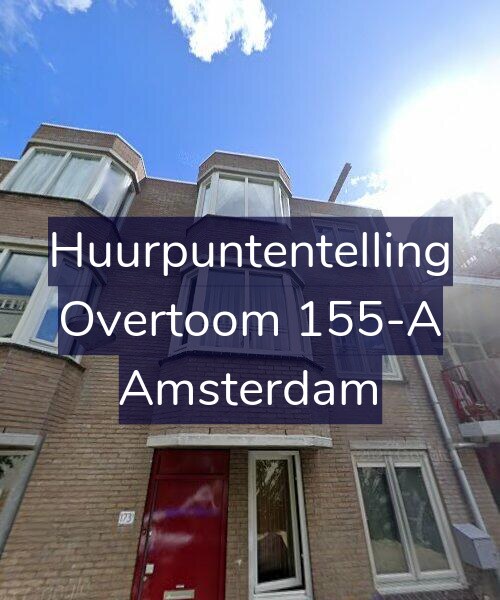 Foto gevel Huurpuntentelling voor Overtoom 155-A, Amsterdam