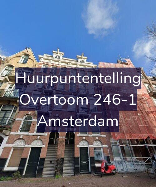 Foto gevel Huurpuntentelling voor Overtoom 246-1, Amsterdam
