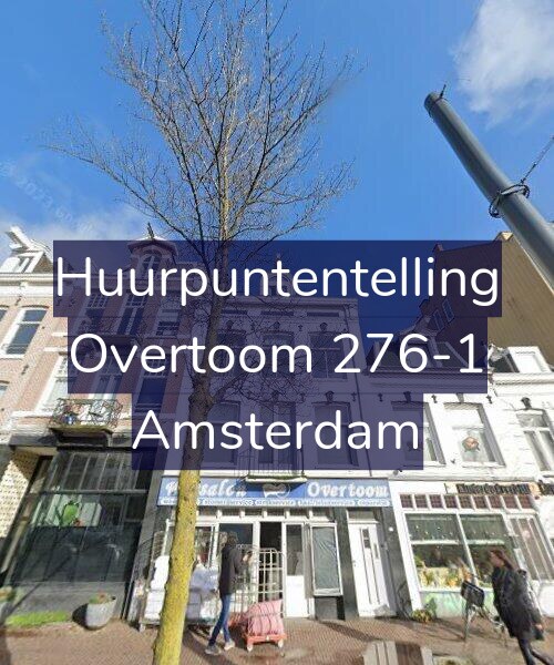 Foto gevel Huurpuntentelling voor Overtoom 276-1, Amsterdam