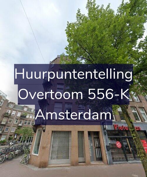 Foto gevel Huurpuntentelling voor Overtoom 556-K, Amsterdam