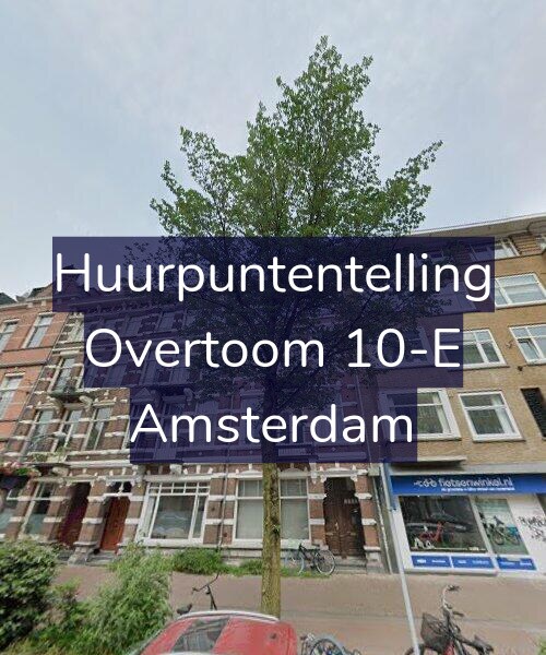 Foto gevel Huurpuntentelling voor Overtoom 10-E, Amsterdam