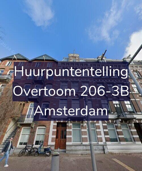 Foto gevel Huurpuntentelling voor Overtoom 206-3B, Amsterdam