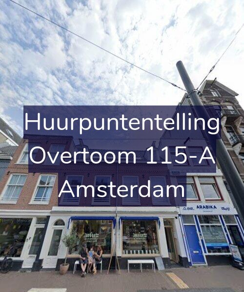 Foto gevel Huurpuntentelling voor Overtoom 115-A, Amsterdam