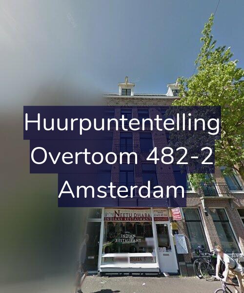 Foto gevel Huurpuntentelling voor Overtoom 482-2, Amsterdam