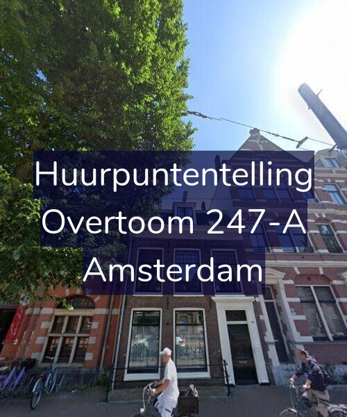 Foto gevel Huurpuntentelling voor Overtoom 247-A, Amsterdam