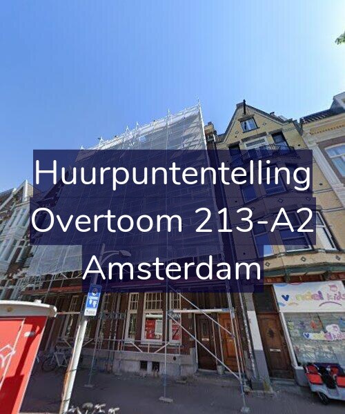Foto gevel Huurpuntentelling voor Overtoom 213-A2, Amsterdam