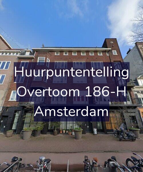 Foto gevel Huurpuntentelling voor Overtoom 186-H, Amsterdam