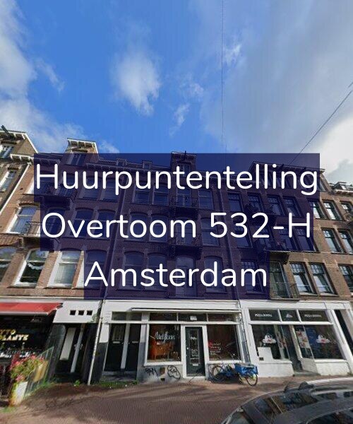 Foto gevel Huurpuntentelling voor Overtoom 532-H, Amsterdam
