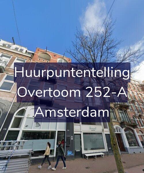 Foto gevel Huurpuntentelling voor Overtoom 252-A, Amsterdam