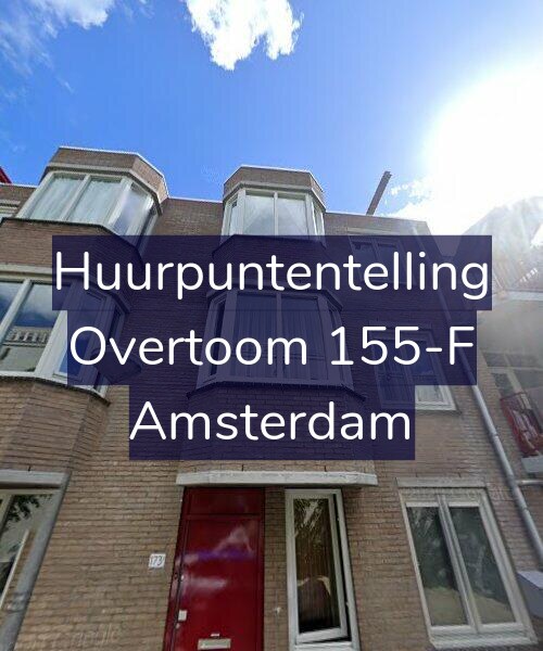 Foto gevel Huurpuntentelling voor Overtoom 155-F, Amsterdam