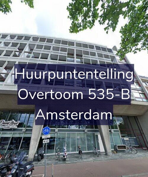 Foto gevel Huurpuntentelling voor Overtoom 535-B, Amsterdam