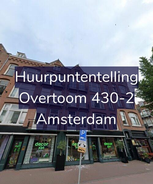 Foto gevel Huurpuntentelling voor Overtoom 430-2, Amsterdam
