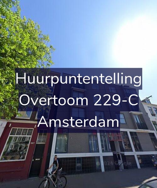 Foto gevel Huurpuntentelling voor Overtoom 229-C, Amsterdam