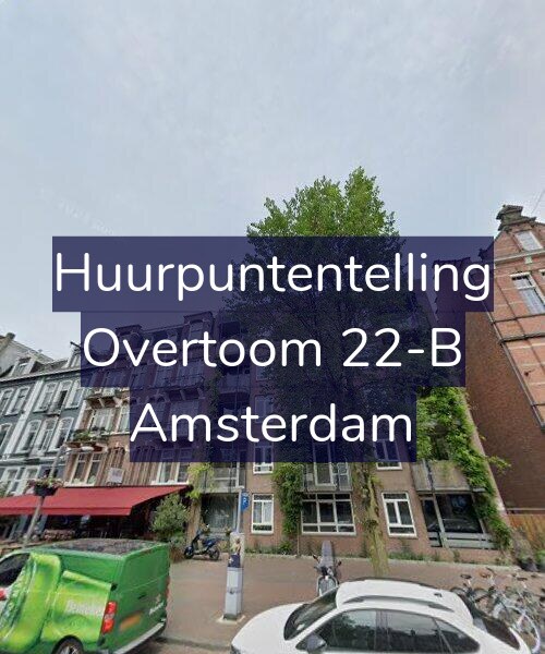 Foto gevel Huurpuntentelling voor Overtoom 22-B, Amsterdam