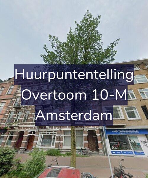 Foto gevel Huurpuntentelling voor Overtoom 10-M, Amsterdam