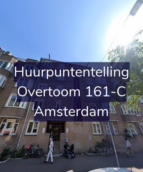 Foto gevel Huurpuntentelling voor Overtoom 161-C, Amsterdam