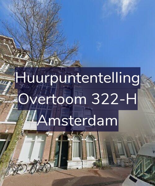 Foto gevel Huurpuntentelling voor Overtoom 322-H, Amsterdam