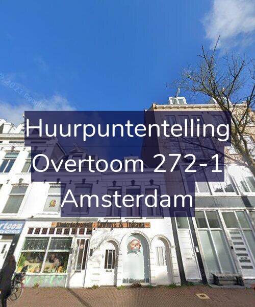 Foto gevel Huurpuntentelling voor Overtoom 272-1, Amsterdam