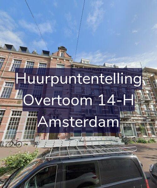 Foto gevel Huurpuntentelling voor Overtoom 14-H, Amsterdam