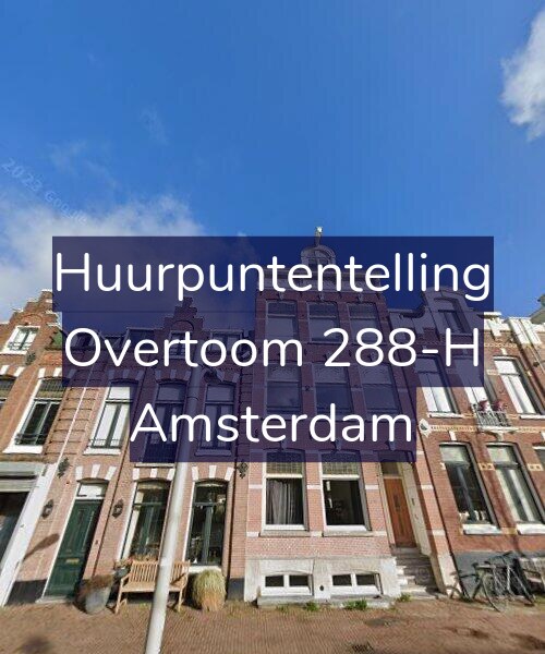Foto gevel Huurpuntentelling voor Overtoom 288-H, Amsterdam
