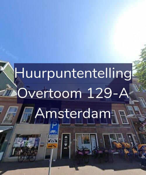 Foto gevel Huurpuntentelling voor Overtoom 129-A, Amsterdam