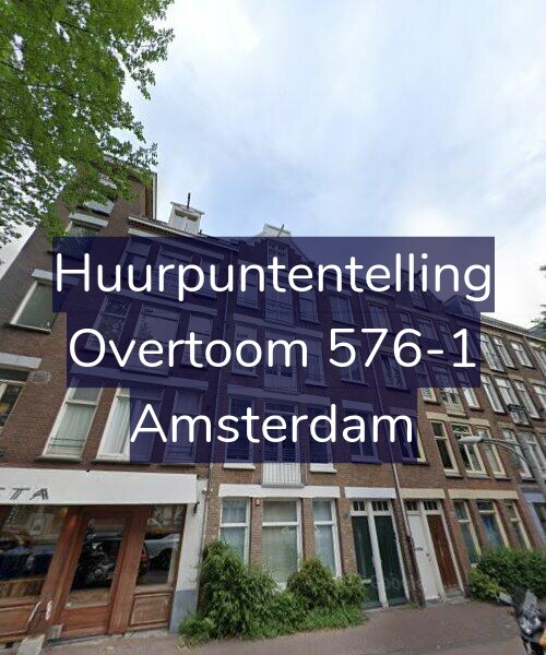 Foto gevel Huurpuntentelling voor Overtoom 576-1, Amsterdam