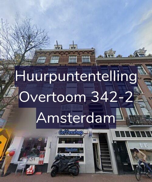 Foto gevel Huurpuntentelling voor Overtoom 342-2, Amsterdam