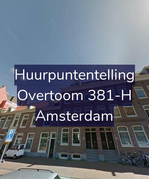 Foto gevel Huurpuntentelling voor Overtoom 381-H, Amsterdam