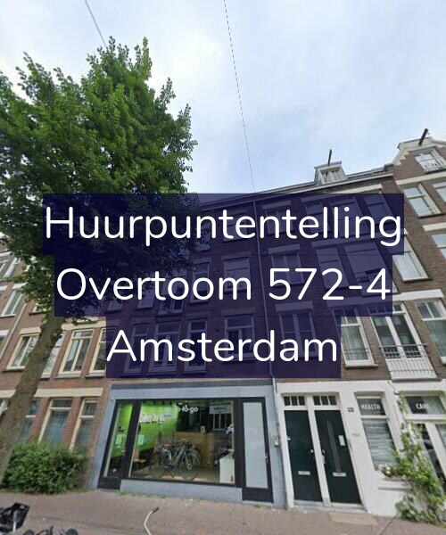 Foto gevel Huurpuntentelling voor Overtoom 572-4, Amsterdam