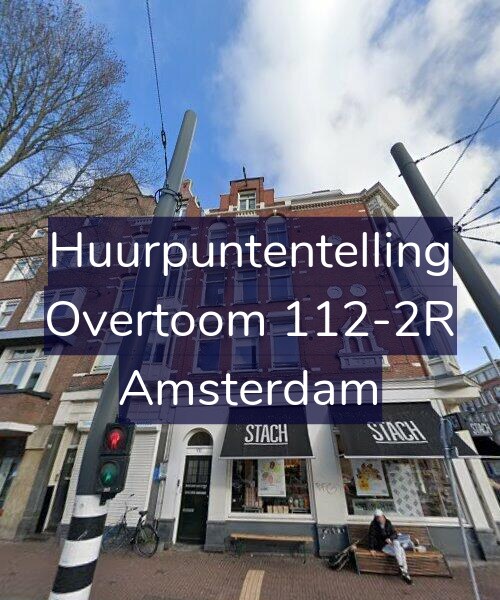 Foto gevel Huurpuntentelling voor Overtoom 112-2R, Amsterdam